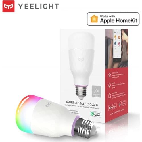 2020 Update version) yeelight smart LED bulb lemon 1S colorful 800 lumens 8.5W Lemon Smart bulb Work with Apple homekit