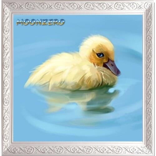 Yellow Duck 5D Crystal Embroidery Diy Diamond Painting Mosaic Picture Mosaic Pattern Cross Stitch Kits Full Rhinestones Craft
