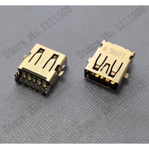 10pcs/lot 3.0 USB Jack Socket Connector for HP Pavilion 14-B004TX 14-B005TX 14-B006TX 14-B042TU14-B060BR 14-B065BR USB3.0 Port