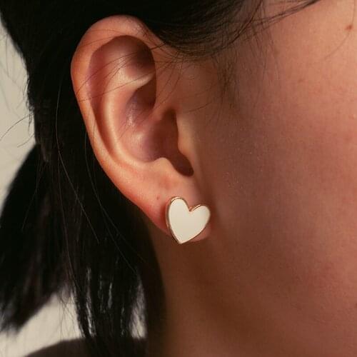 2021 Trendy Korean Earring Fashion Jewelry Earrings For Women Statement Earrings Crystal Love Earrings Brincos Party Jewelry