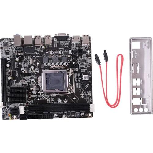2021 New LGA 1155 Practical Motherboard Stable for intel H61 Socket DDR3 Memory Computer Accessories Control Board