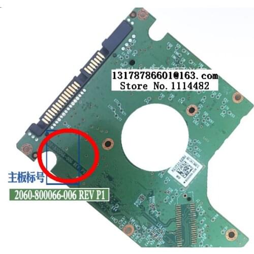 2060-800066-006 REV P1 Free shipping 100% Original 2060-800066-006 REV P1 HDD PCB borad 2060-800066-006