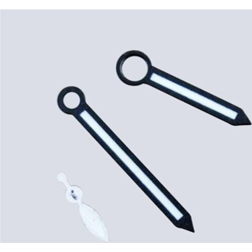 Watch Hands Black Edge Green Luminous Watch Pointer for ETA 6497 6498 or Sea Gull ST3600 ST3620 Movement Watch Accessories