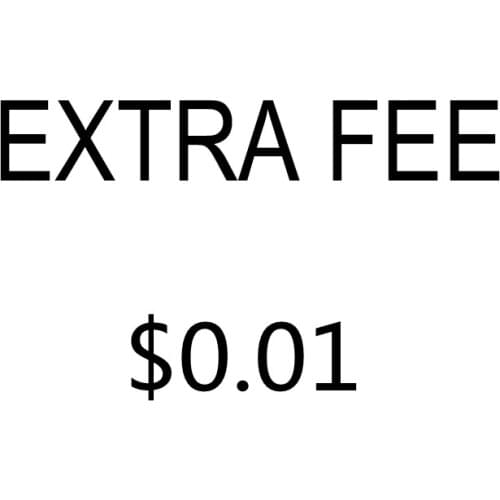 Extra Fee/Expense/Premium/Price Difference/Postage/Taxe/Shipping Cost/An Additional Amount of Money/A Sum of Money/To Pay $ 0.1