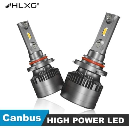 Hlxg H4 lamp 70W 20000LM HB4 H7 H11 H8 H9 9005 9006 HB3 Canbus Car Headlight Bulb 6000K Car Driving Running Lamp Auto fog Light