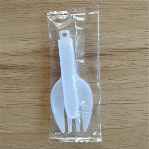 5000pcs/lot Plastic scoop Folding Fork spoon Measuring spoon Ice cream Fork scoop new