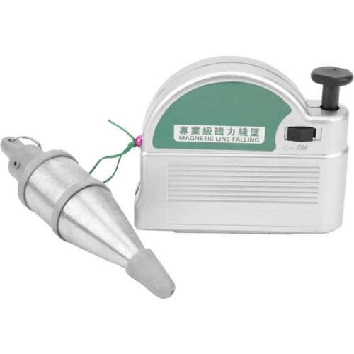 Magnetic Wire Hammer Multifunctional Wire Pendant Alloy steel Silver 6 Meters for Housing Construction Measure Vertical