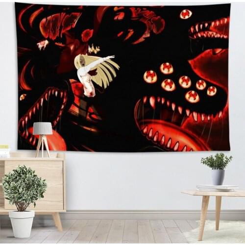 New Hellsing Anime Tapestry Wall Hanging Home Decor Fashion Colorful Decor Printed Tapestry Bedroom Carpet Bed Sheets 2.25