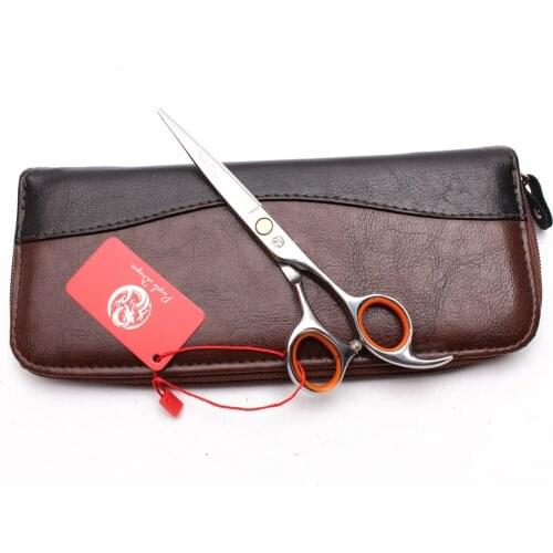 5.5" 6.0" JP Purple Dragon Stainless Wholesale Barber Scissors Thinning Shears Cutting Scissors Professional Hair Scissors Z1008