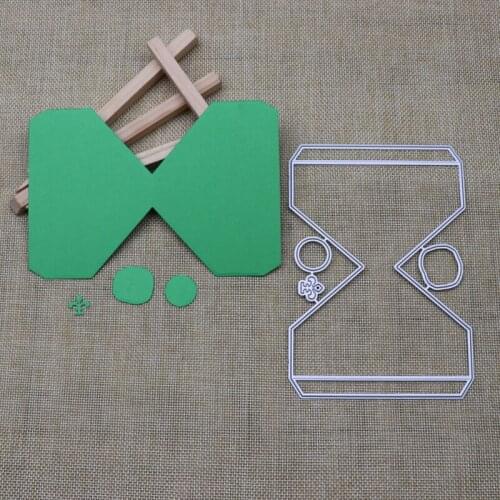 Hourglass Metal Cutting Dies Stencils for DIY Scrapbooking/photo Album Decorative Embossing DIY Paper Cards