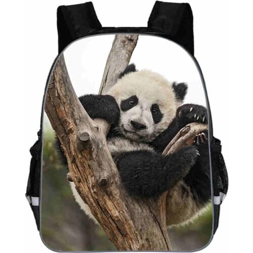 Panda Backpack For Teenagers Boys Girls Toddler Animal Kid School Book Bags Tap Dance Men Women Mochila Bolsa