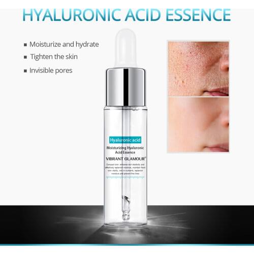 Vitamin C Pure 100% Strong Hyaluronic Acid Anti Aging Wrinkle Skin Tightening Face Serum Nourishes Facial Skin Women Beauty Tool