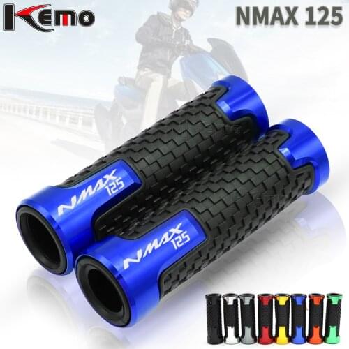 For YAMAHA Nmax 125 NMAX125 7/8" 22mm Universal Motorcycle Accessories CNC Aluminum Handlebar Hand Grips Handle Bar End Grip