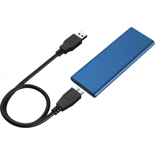 USB 3.0 to M.2 NGFF SSD Mobile Hard Disk Box Adapter Card External Enclosure Case for m2 SSD USB 3.0 Case 2230/2242/2260/2280 M2