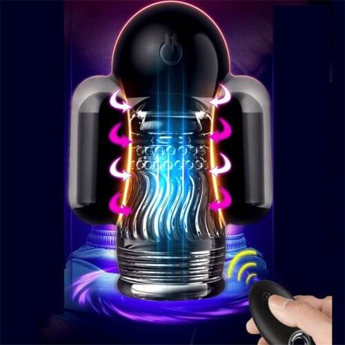 Penis Vibrator Sex Toys for Men Penis Delay Trainer Male Masturbator Delay Lasting Trainer Sex Products Glans Vibrator For Man