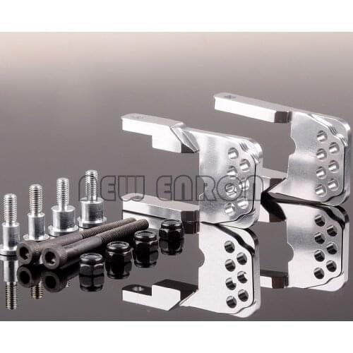 1:10 Aluminum 2Pcs Rear Damper Shock Mount Metal For Rc Model Car 1/10 Tamiya CC01 CC-01 4WD Buggy Upgrade Parts