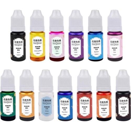13 Color High Concentration Epoxy Resin Pigment DIY Epoxy Color Pigment Flower Favor Resin Craft Colorant Dye Ink Jewelry Making