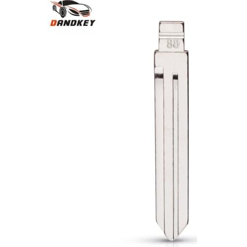 DANDKEY NO.88 Metal Blank Uncut Flip KD Remote Key Blade Type #88 For New JAC Refine Key Blade Replacement
