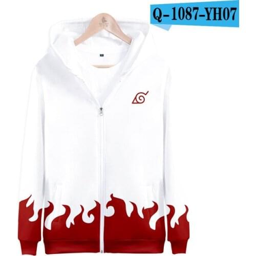 3 to 14 years kids hoodies 3D Uzumaki Akatsuki boys girls hoodie Uchiha Anime sweatshirt zipper hoody children Anime clothes