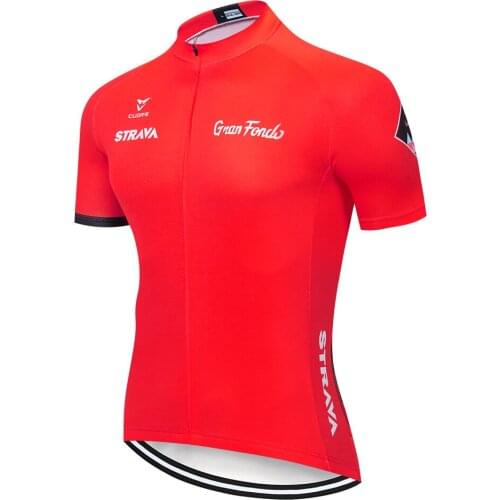 Breathable STRAVA Black 2020 Cycling Jersey Spring Anti-Pilling Eco-Friendly Bike Clothing Road Team Bicycle Wear Shirts