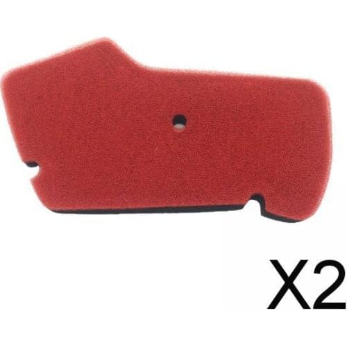 2x 8" Filter Sponge Replacement for Honda scooter DIO50 AF27/28 17205-GAH-000