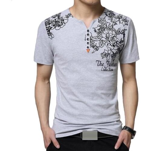 Printing 5XL T-Shirt T Shirt Men Summer Fashion Short Sleeve Tshirt camiseta masculina Man Breathable Cotton Slim Fit Tee Shirt