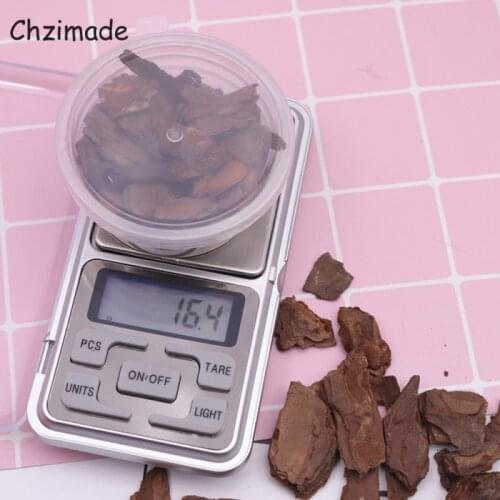 Chzimade 1Box Irregular Shape Pottery Clay Doll Anti-Corrosive Pine Bark Base Platform Material DIY Children Polymer Clay Tools