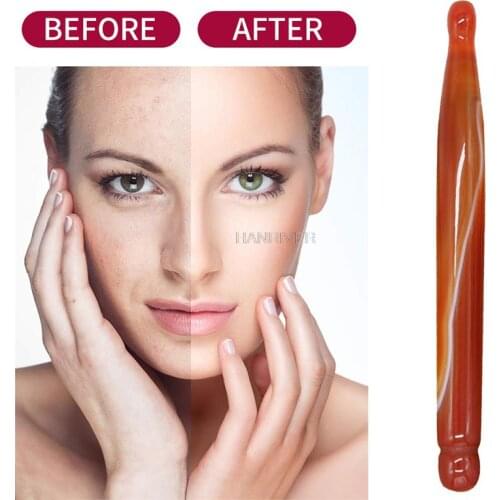 Gua Sha Facial Massage Acupunctur Punt Pen Chinese Geneeskunde Guasha Beauty Messager Tool