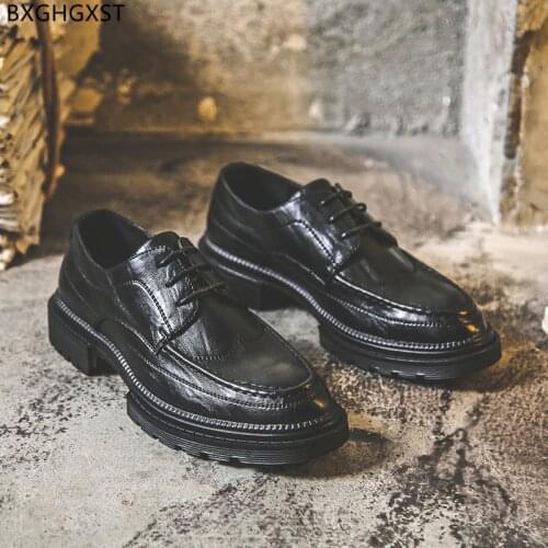 Black Suit Shoes for Men Oxford Business Shoes Men Oxford Leather Pointed Shoes Men New 2021 Zapatos De Vestir De Los Hombres