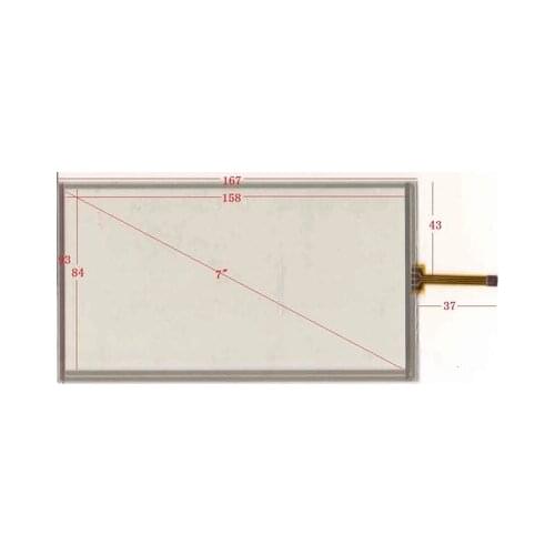 167*93 mm New 7 inch car GPS touch screen