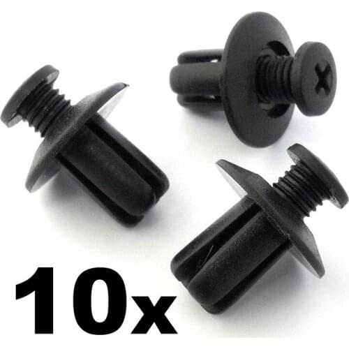 For Mazda Plastic Trim Clips Scrivets- For wing & wheel arch linings mudguards 09409-09302, 0940909302, B45556143
