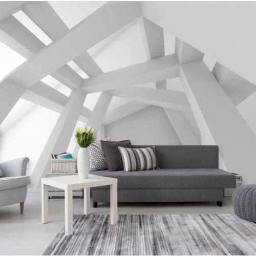 Custom 3D Photo Wallpaper Modern Art Abstract Geometric Pattern Wall Painting Living Room Sofa TV Background Wall Paper Mural 3D