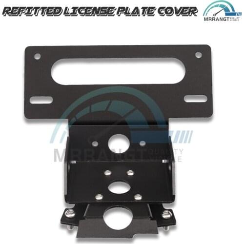 WSJ Motorcycle License Plate Mounts