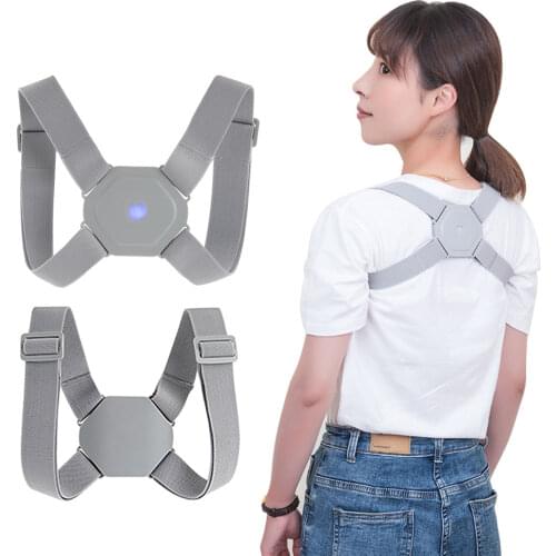 USB Rechargeable Posture Corrector Back Strecher Spinal Traction Shoulder Support Brace Belt Stretching Equipment Chiropractic