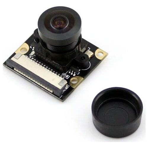 5pcs/lot RPi Camera (G) Raspberry Pi Camera Module Kit 5 Megapixel OV5647 Adjustable Focal Fisheye Lens supports all RPis