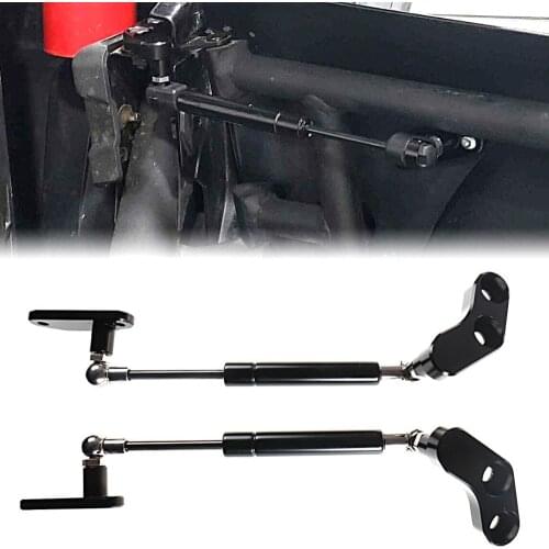 Car Durable Screws Accessories Anodized Door Opener Set Billet Aluminum Upgrade Black Compact Fixed Base For Can-Am 2017-2020