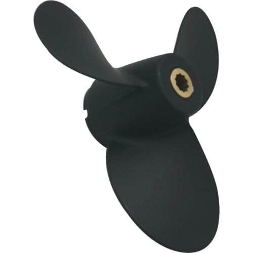 Free shipping 7.5x7 for 4hp-6hp Suzuki propellers 10 teeth marine boat yacht accessories marine aluminium propellers