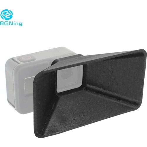 BGNing 3D Printed Camera Lens Sun Hood Cover SunShade for Osmo Action for GoPro Hero 5 6 7 black Action Camera Accessories