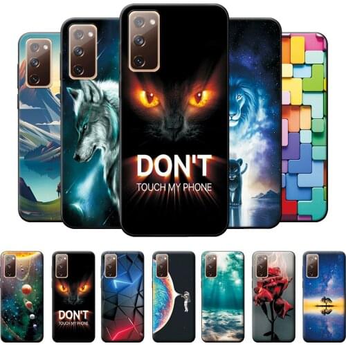 Case For Samsung Galaxy S20 FE Case Samsung Galaxy S20 Lite 6.5 inch Soft Silicone Fashion TPU Bumper For Samsung S20FE S20Lite