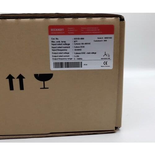 Beckhoff AX5125-0000 Digital Compact Servo Drive AX51250000 New In Box