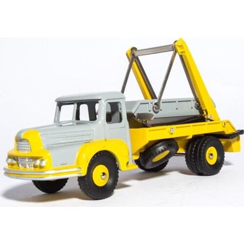 Dinky Toys 1:43 CAMION UNIC MULTIBENNE MAREEL 38A alloy model Car Diecast Metal Toys Birthday Gift For Kids Boy