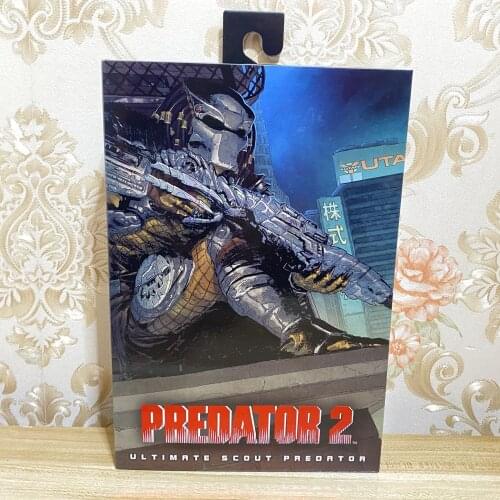 NECA Original Predator City Hunter scout Ultimate Emissary Action Figure Toy Brinquedos Figurals Collection Model Gift