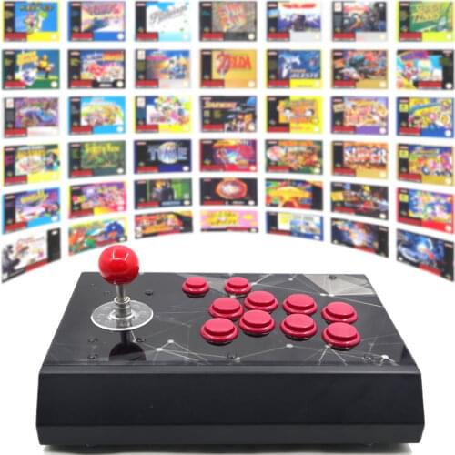 RetroArcadeCrafts RAC-S300 Retro Arcade Game Console 64G/128G Joystick Fighting Stick Metal Case