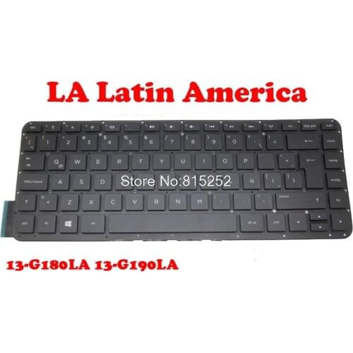 Laptop Keyboard For HP 13-F010DX 13T-F000 13-G000 13-G160BR 13-G180LA 13-G190LA 13-G260BR 13-G280LA LA Latin America/Brazilian