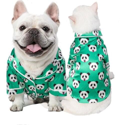 Dog clothes pets chihuahua dog clothes for small dogs french bulldog dog costume dog jacket dog accessories dog pajamas panda