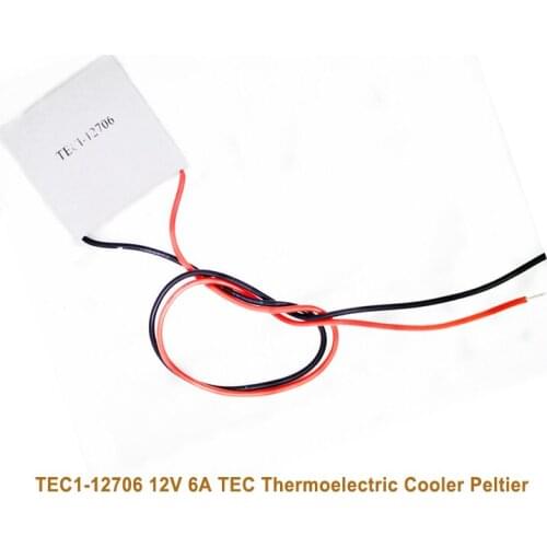 Cooling peltier semiconductor refrigeration sheet TEC1-12706 40*40MM water dispenser cooler equipment