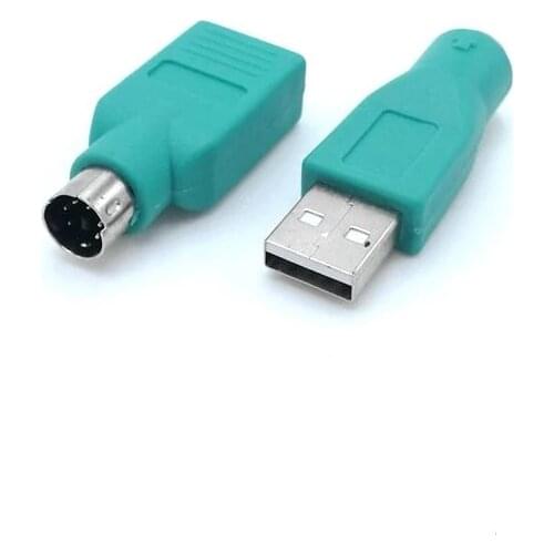 USB female to PS2 PS / 2 male adapter converter keyboard mouse and mouse adapter USB A type male to PS / 2 6 pin mini Din female