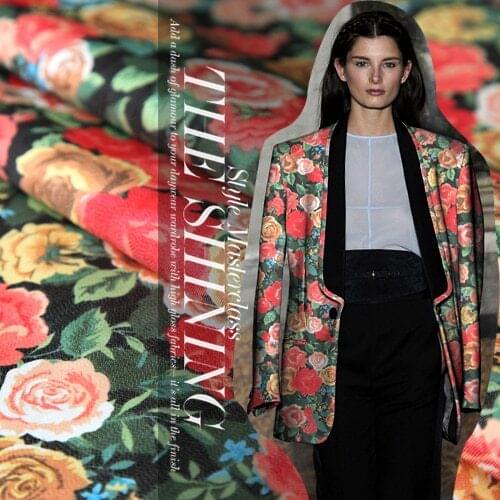 Sand denim cotton clothing cotton dress fashion fabrics wrinkle fabric wholesale high quality cotton cloth