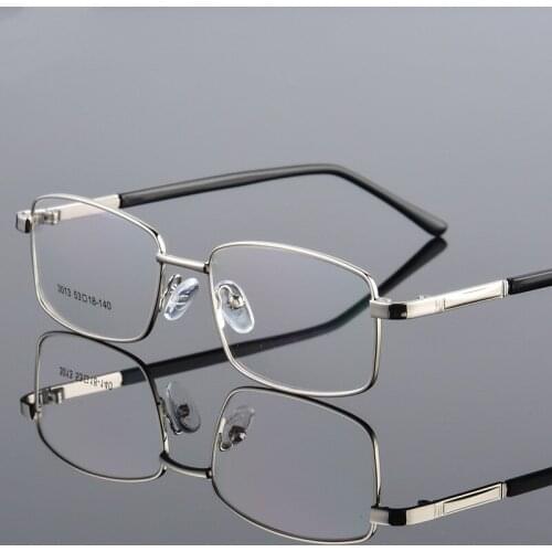 Titanium Alloy Eyeglasses Men Ultra Thick Gold Plated Glasses Frames For Male Eyewear Spectacles Presbyopic Glasses Frame