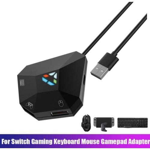 For Switch Gaming Keyboard Mouse Gamepad Adapter Converter TNS-19077 Gamepad Controller Converter for PS4 PS3 X-BOX ONE 360